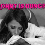 Mommy gives me blowjob and looks hungry